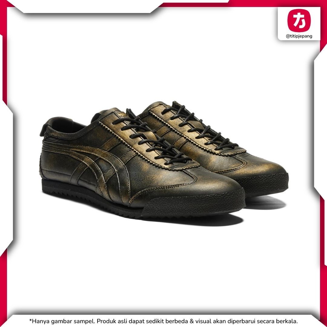 Sepatu Onitsuka Tiger Mexico 66 Deluxe Black Gold (Men)