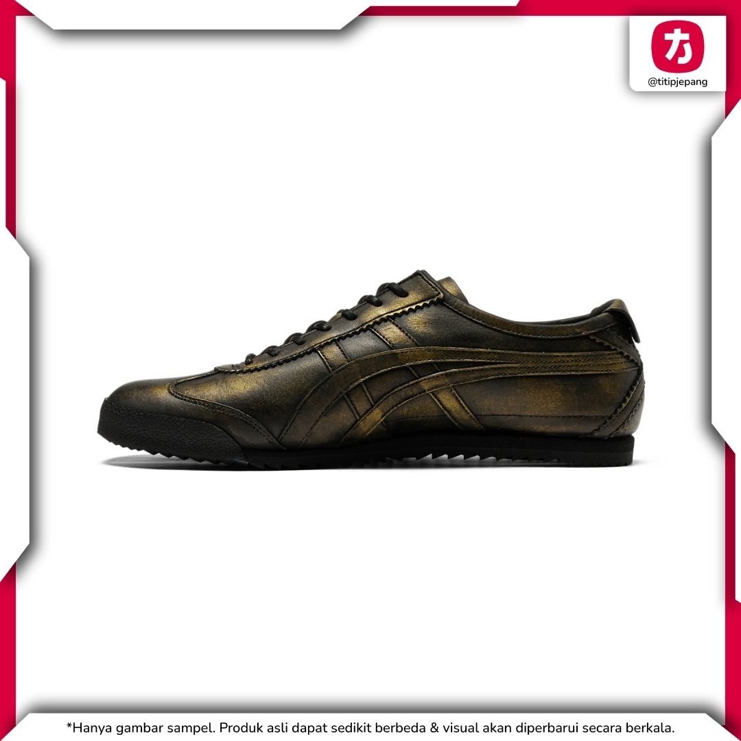 Sepatu Onitsuka Tiger Mexico 66 Deluxe Black Gold (Men)