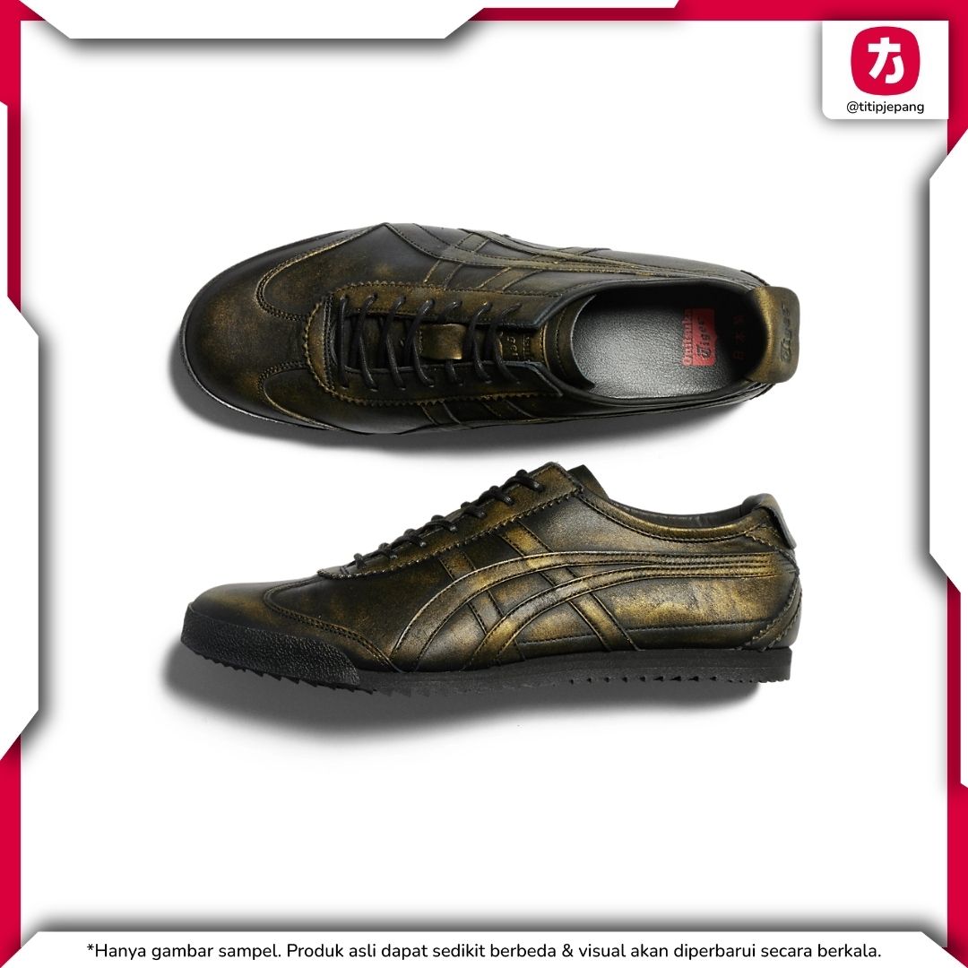 Sepatu Onitsuka Tiger Mexico 66 Deluxe Black Gold (Men)