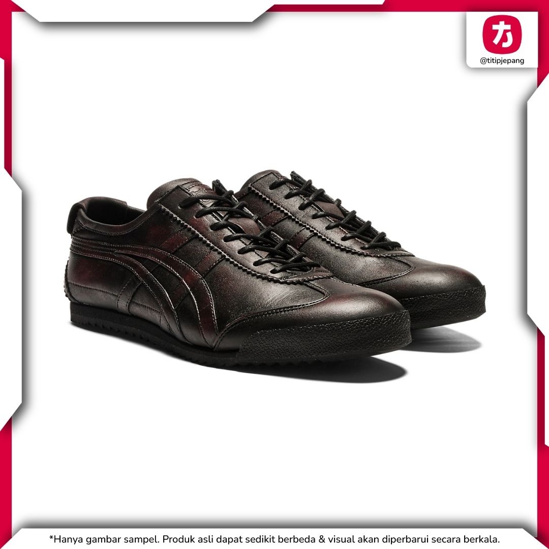 Sepatu Onitsuka Tiger Mexico 66 Deluxe Black Classic Red (Men) Sepatu Onitsuka Tiger Mexico 66 Deluxe Black Classic Red (Men)