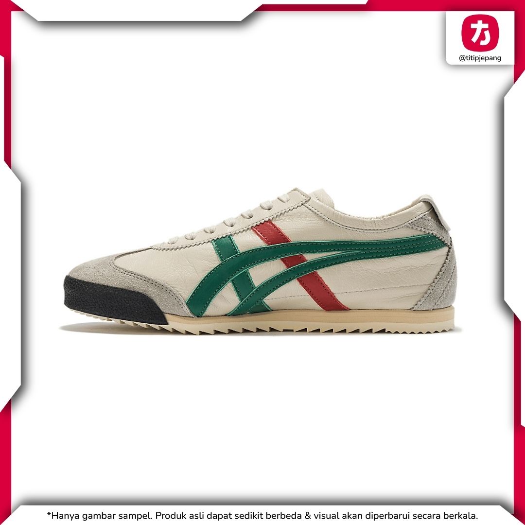Sepatu Onitsuka Tiger Mexico 66 Deluxe Cream Green (Woman) Sepatu Onitsuka Tiger Mexico 66 Deluxe Cream Green (Woman)