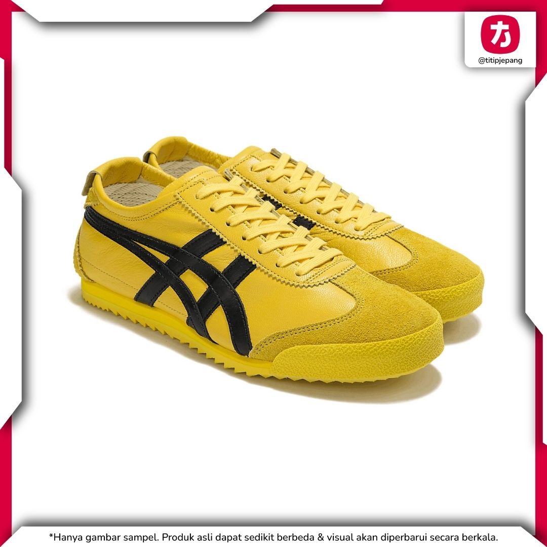 Sepatu Onitsuka Tiger Mexico 66 Deluxe Tai-Chi Yellow Black (Woman)