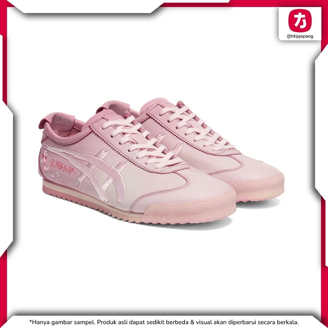  Sepatu Onitsuka Tiger Mexico 66 Deluxe Barely Rose Prism Pink (Size 22) (Woman) 