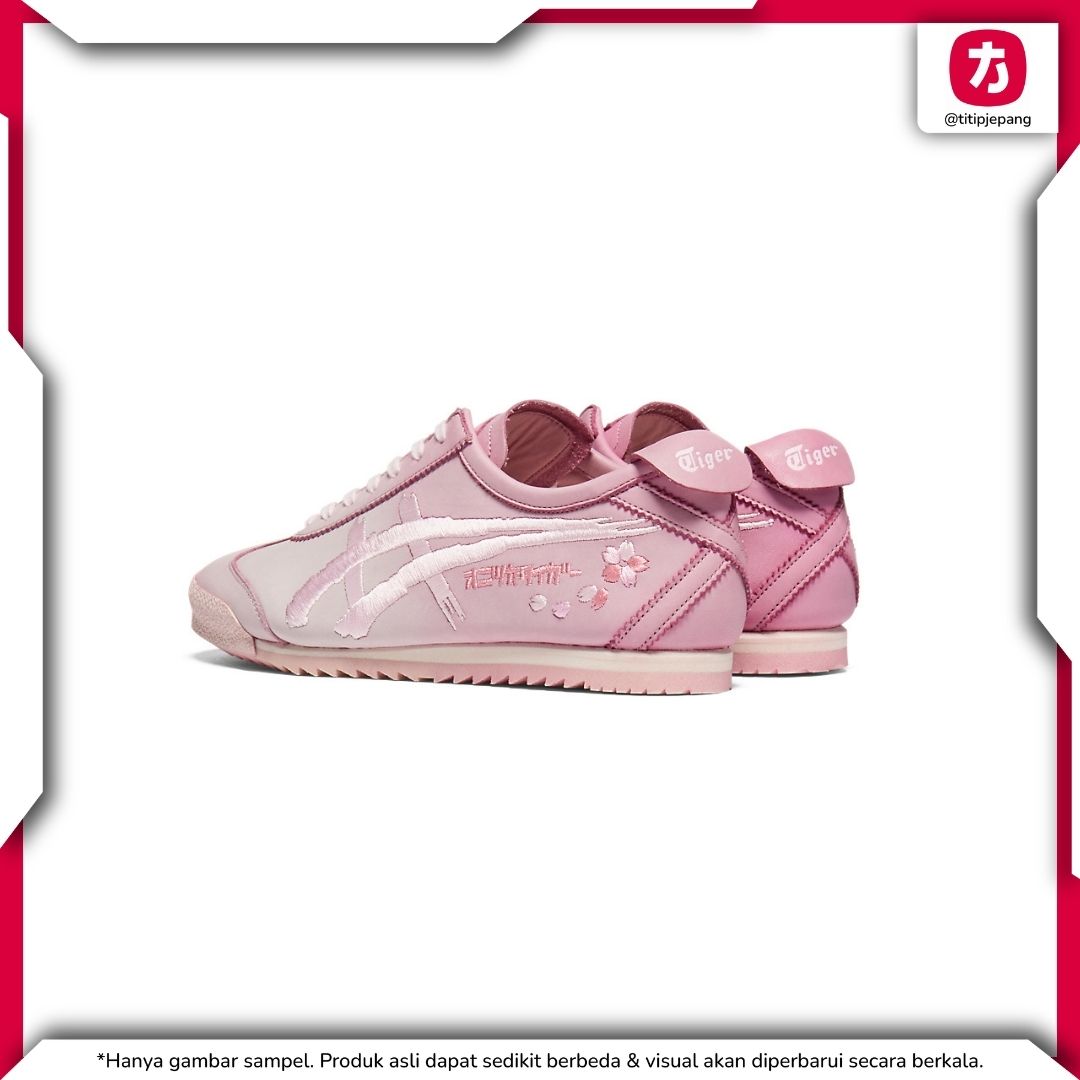  Sepatu Onitsuka Tiger Mexico 66 Deluxe Barely Rose Prism Pink (Size 22) (Woman) 