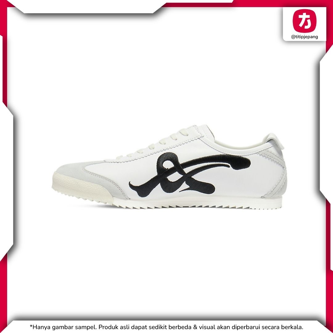 Sepatu Onitsuka Tiger Mexico 66 Deluxe White Black (Men) Sepatu Onitsuka Tiger Mexico 66 Deluxe White Black (Men)