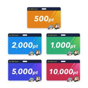 DLSite GiftCard Point DLSite GiftCard Point