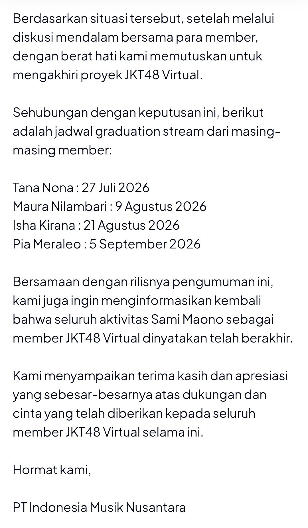TITIPJEPANG - TITIP JEPANG - VTUBER - VIRTUAL YOUTUBER - JKT48 - JKT48 VIRTUAL - JKT48V - JKT48V BUBAR - AKA VIRTUAL