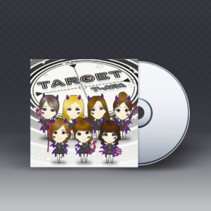 T-ARA TARGET Type A CD Single Jepang Limited Edition