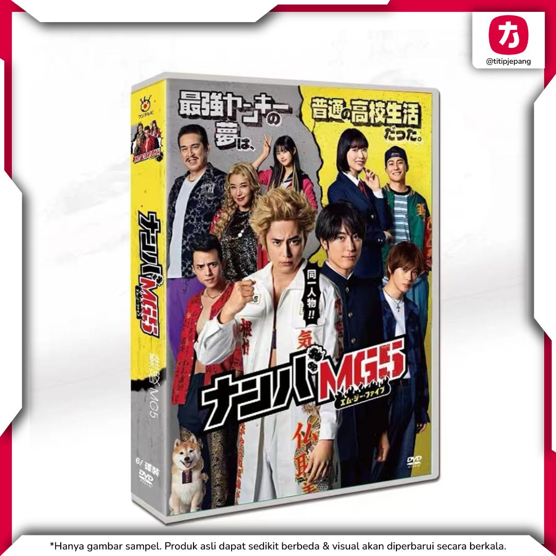 Shotaro Mamiya Kaetsu Kano 6-disc set Drama Jepang MG5 Lengkap 10 Episode
