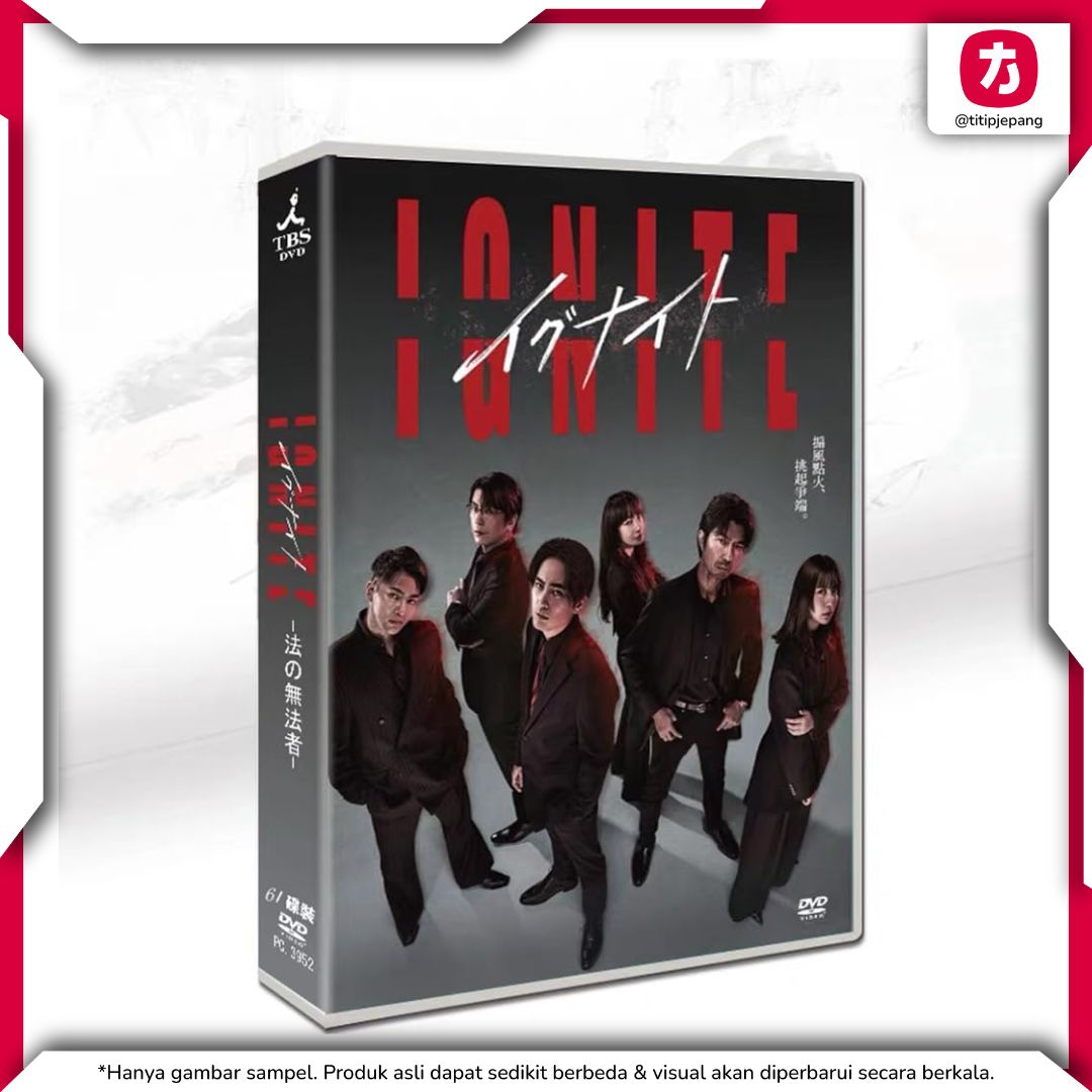 Japanese Drama Ignite The Lawless Man DVD 6 Disc Lengkap 11 Episode
