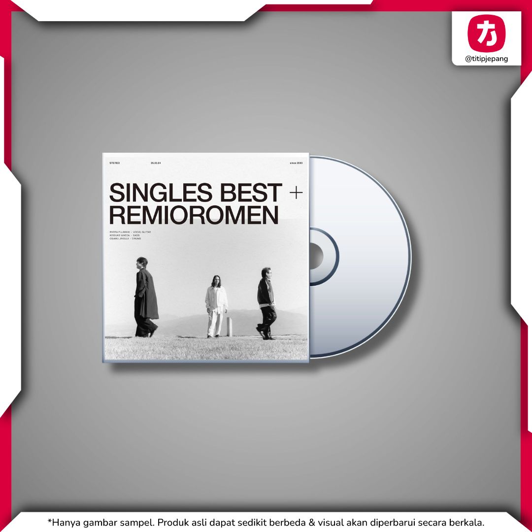 Album Remioromen SINGLES BEST Plus 3CD Pilihan Variasi Edisi Resmi