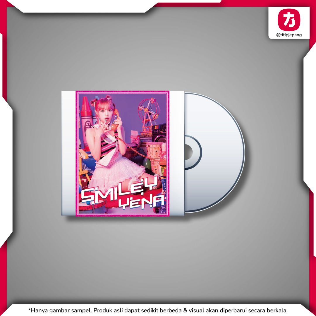 YENA SMILEY Limited Edition A CD DVD Resmi feat Chanmina Jepang YENA SMILEY Limited Edition A CD DVD Resmi feat Chanmina Jepang