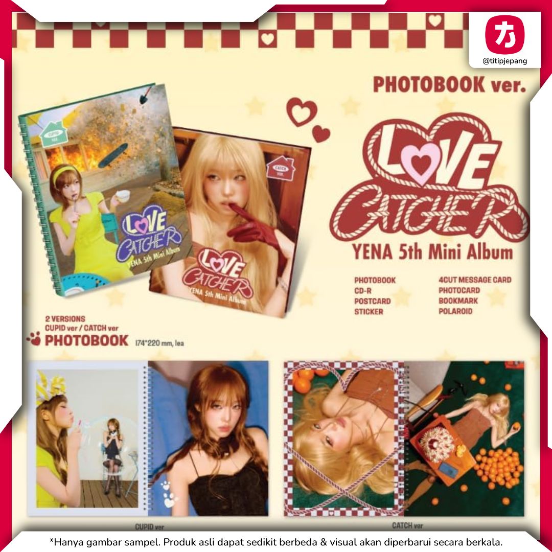 Album YENA LOVE CATCHER 5th Mini Album Pilihan Variasi Edisi Resmi