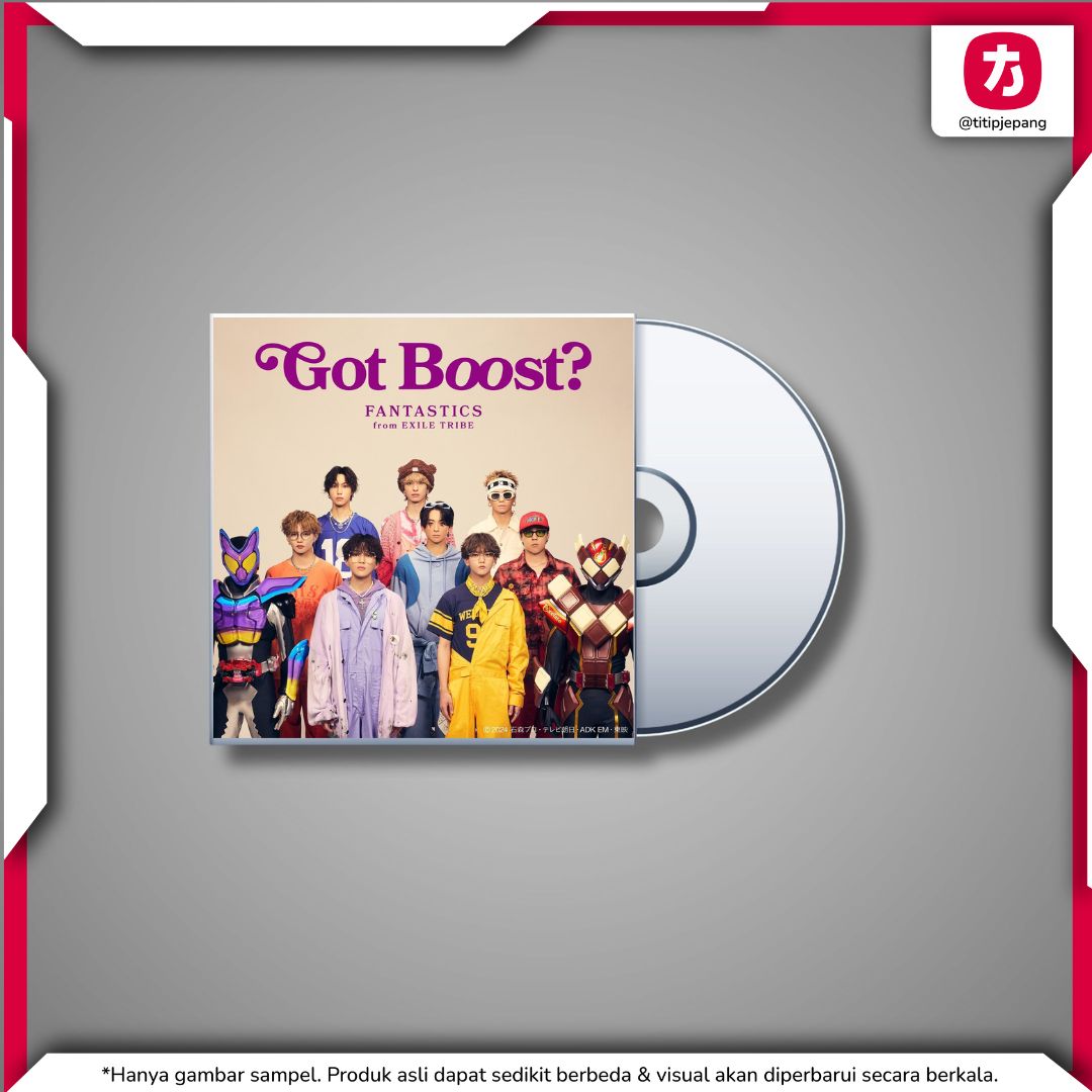 FANTASTICS Got Boost Special Item CD dengan Mainan Edisi Terbatas Resmi