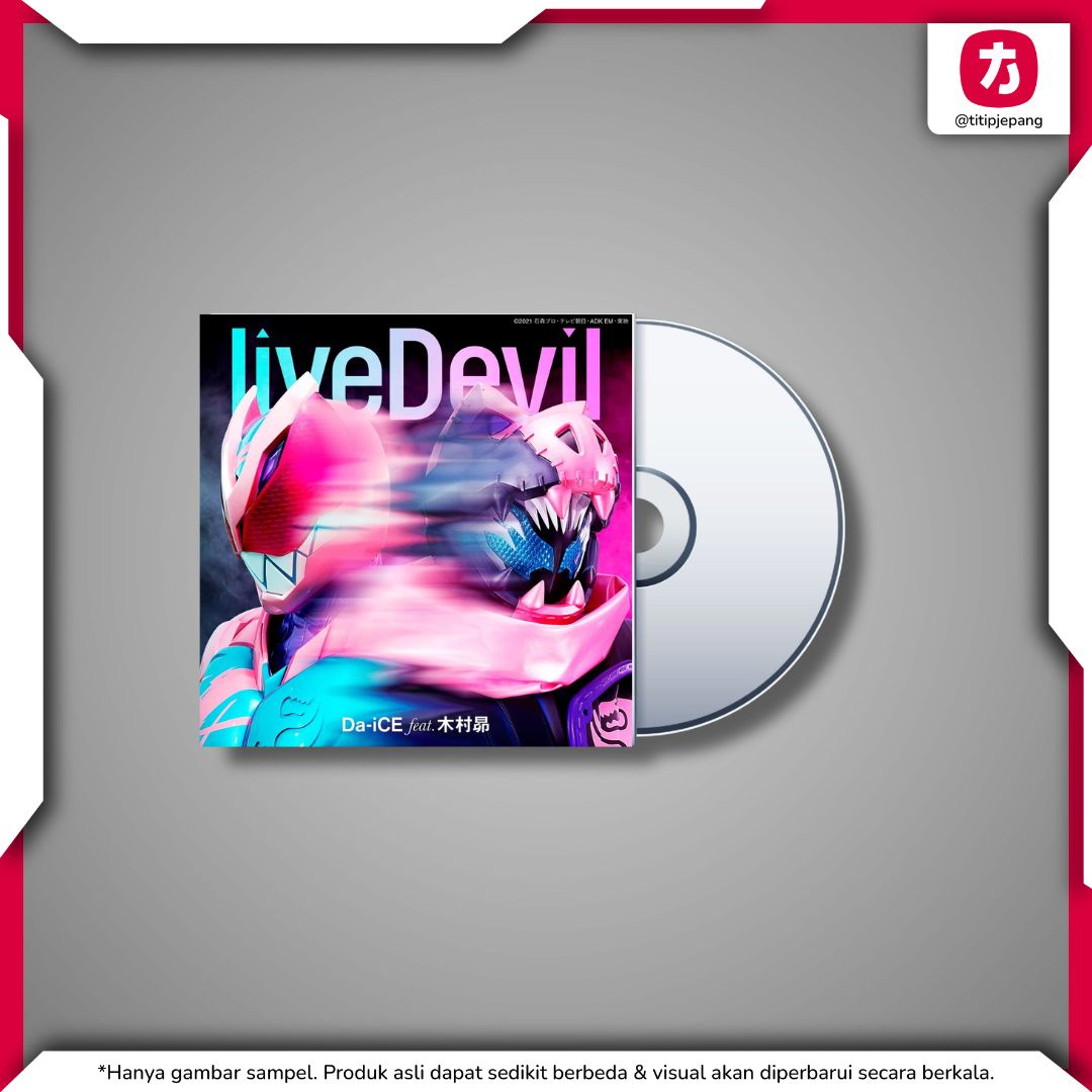 Da-iCE liveDevil CD Bonus Mainan Edisi Terbatas Lagu Kamen Rider Revise Da-iCE liveDevil CD Bonus Mainan Edisi Terbatas Lagu Kamen Rider Revise