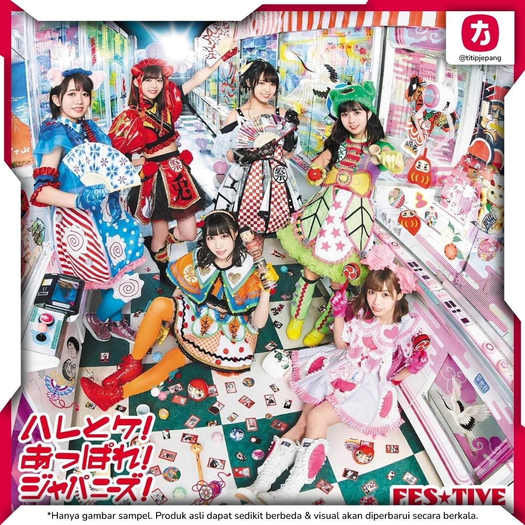 FES TIVE Bravo Japanese TYPE-A CD Single Festival Idol Jepang