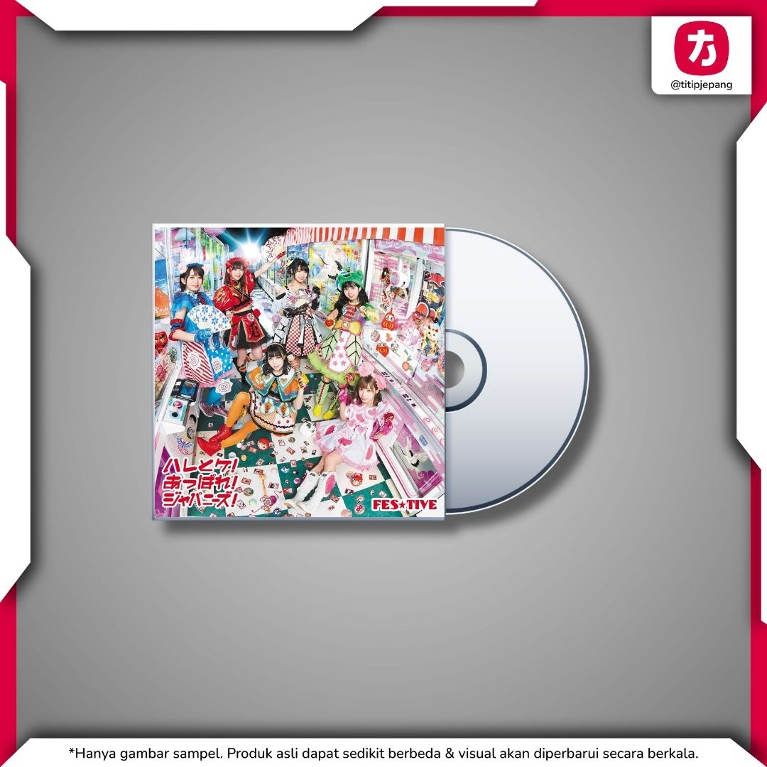 FES TIVE Bravo Japanese TYPE-A CD Single Festival Idol Jepang