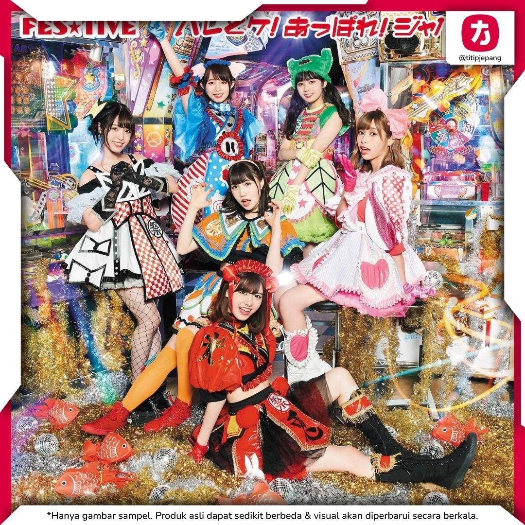 FES TIVE Bravo Japanese TYPE-B CD Single Idol Jepang FES TIVE Bravo Japanese TYPE-B CD Single Idol Jepang