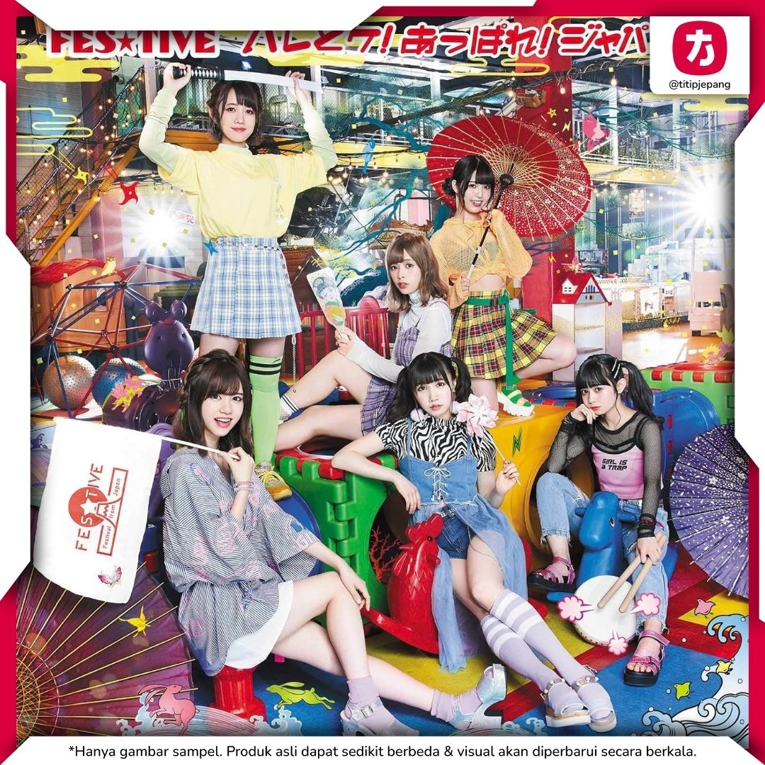 FES TIVE Hare to Ke Appare Japanese Type C Bonus Edisi Khusus Large Jacket FES TIVE Hare to Ke Appare Japanese Type C Bonus Edisi Khusus Large Jacket