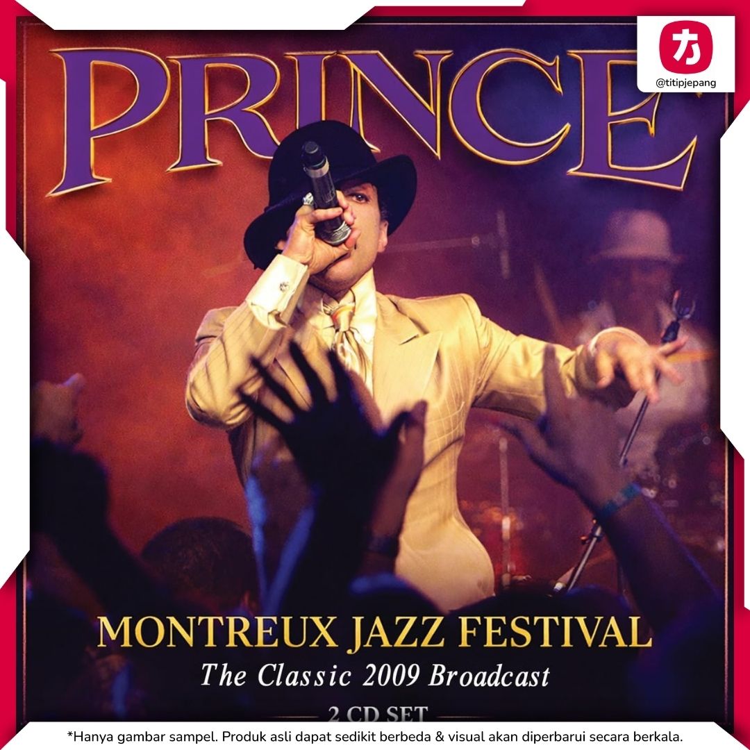 CD Prince Montreux Jazz Festival Live Concert Double Disc Album Asli