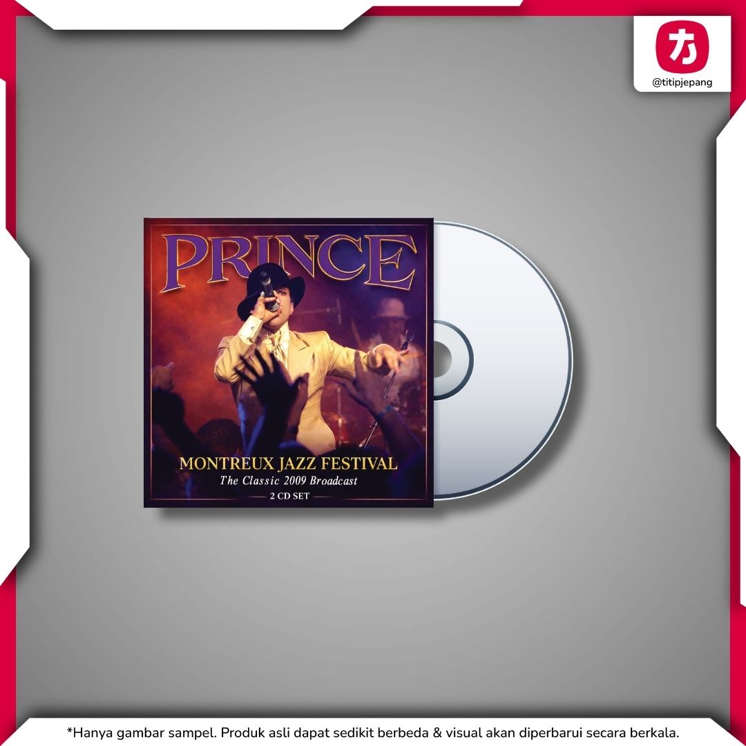 CD Prince Montreux Jazz Festival Live Concert Double Disc Album Asli