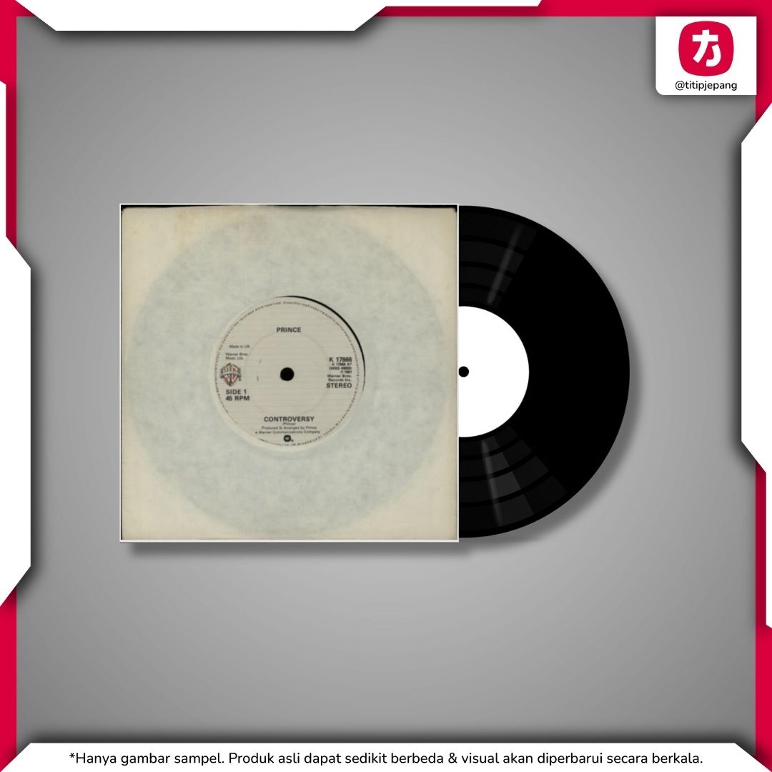 Vinyl LP Prince Controversy Piringan Hitam Album Funk Rilisan 1981