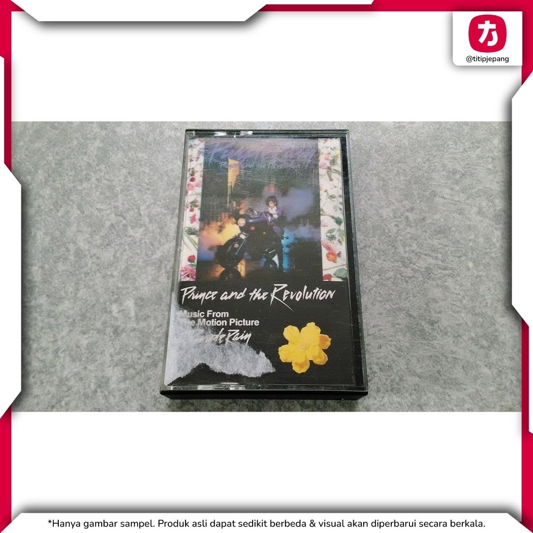 Kaset Pita Prince Purple Rain Album Classic Pop Rock Format Kaset Asli