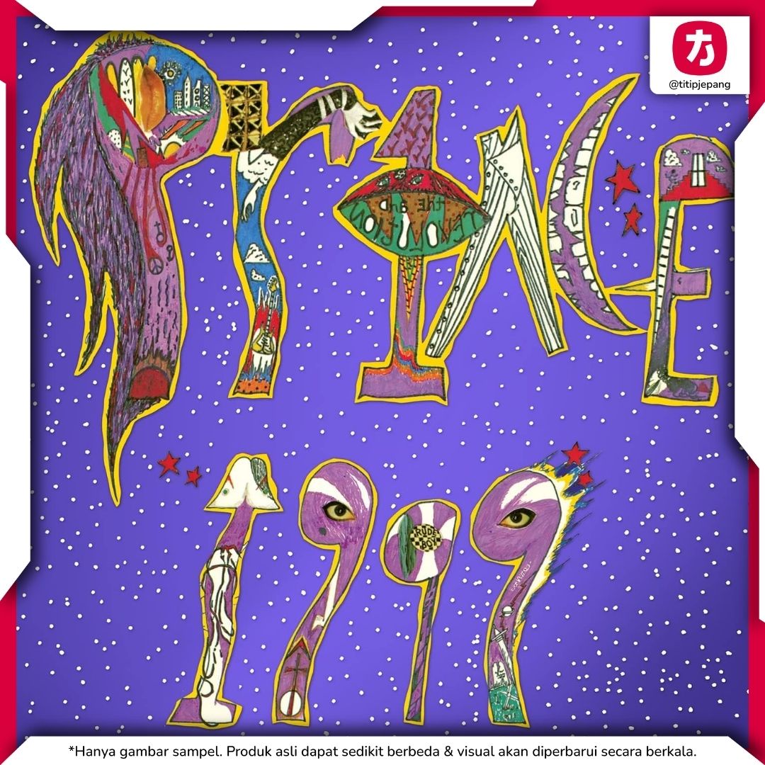 CD Album Prince 1999 Pop Funk Rock Album Hits Little Red Corvette Asli