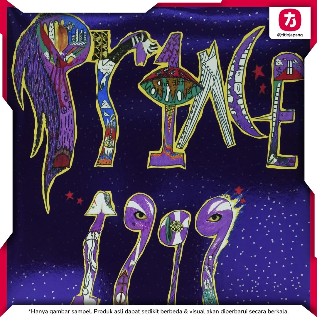 Vinyl LP Prince 1999 Piringan Hitam Album Funk Rock Double LP Asli