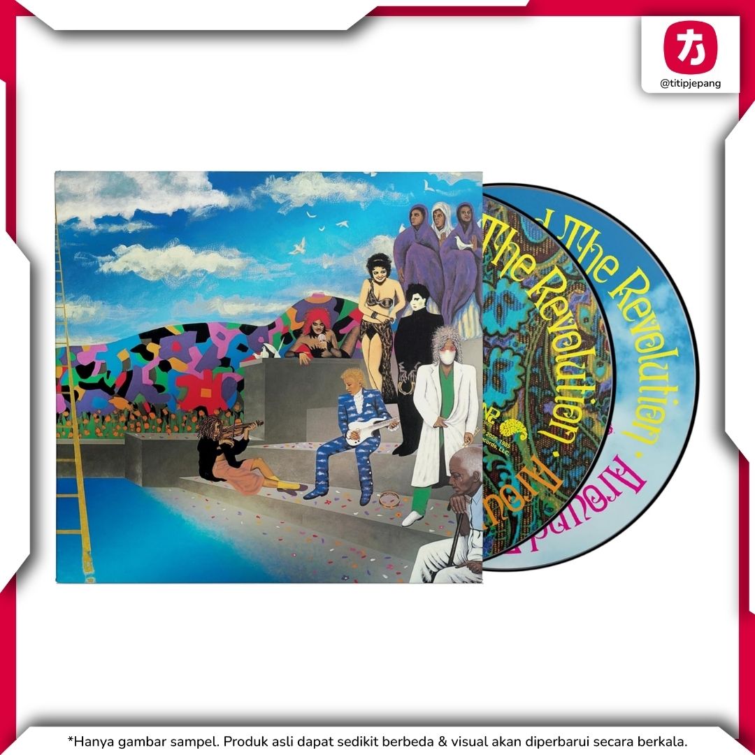 CD Album Prince Around the World in a Day Deluxe Edition 2CD Remaster Asli