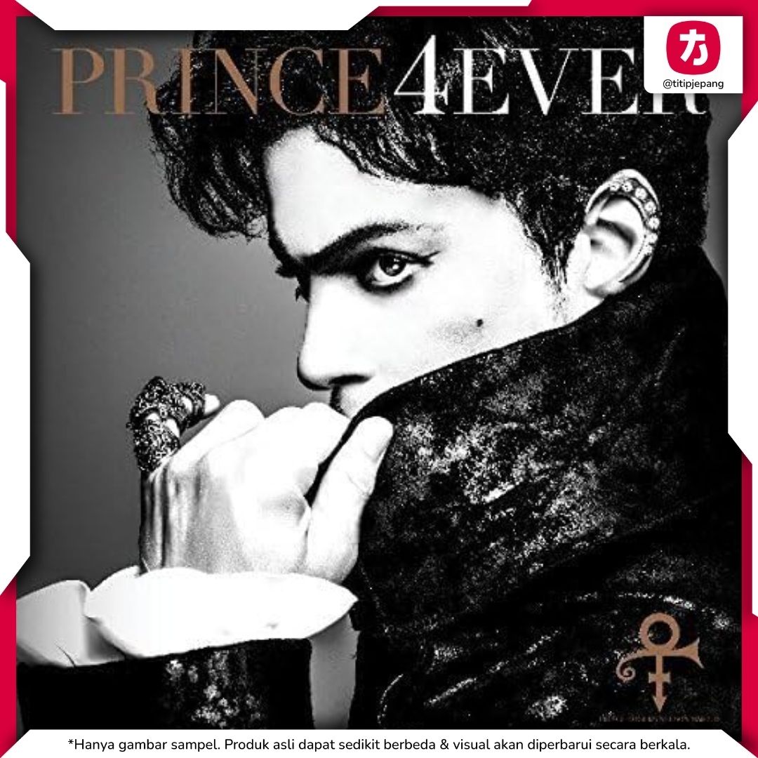CD Album Prince 4EVER Kompilasi Hits Terbaik 2 Disc Edisi Jepang Asli