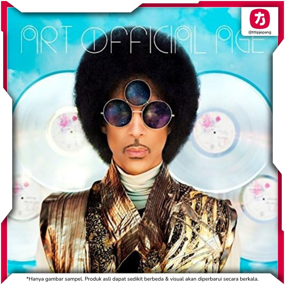 Album Prince Art Official Age CD dan Piringan Hitam Vinyl LP Original