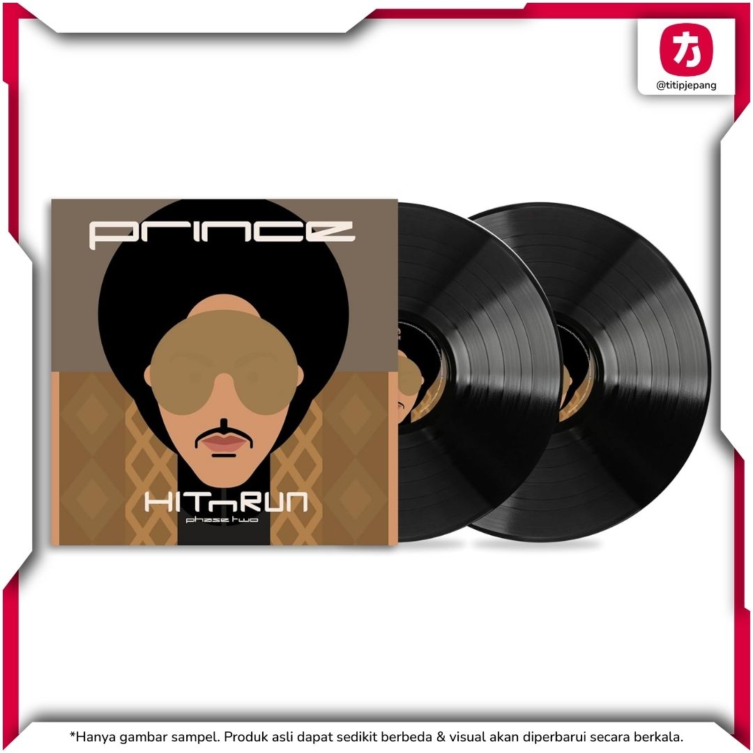 Album Prince HitnRUN Phase Two CD dan Piringan Hitam Vinyl LP Original