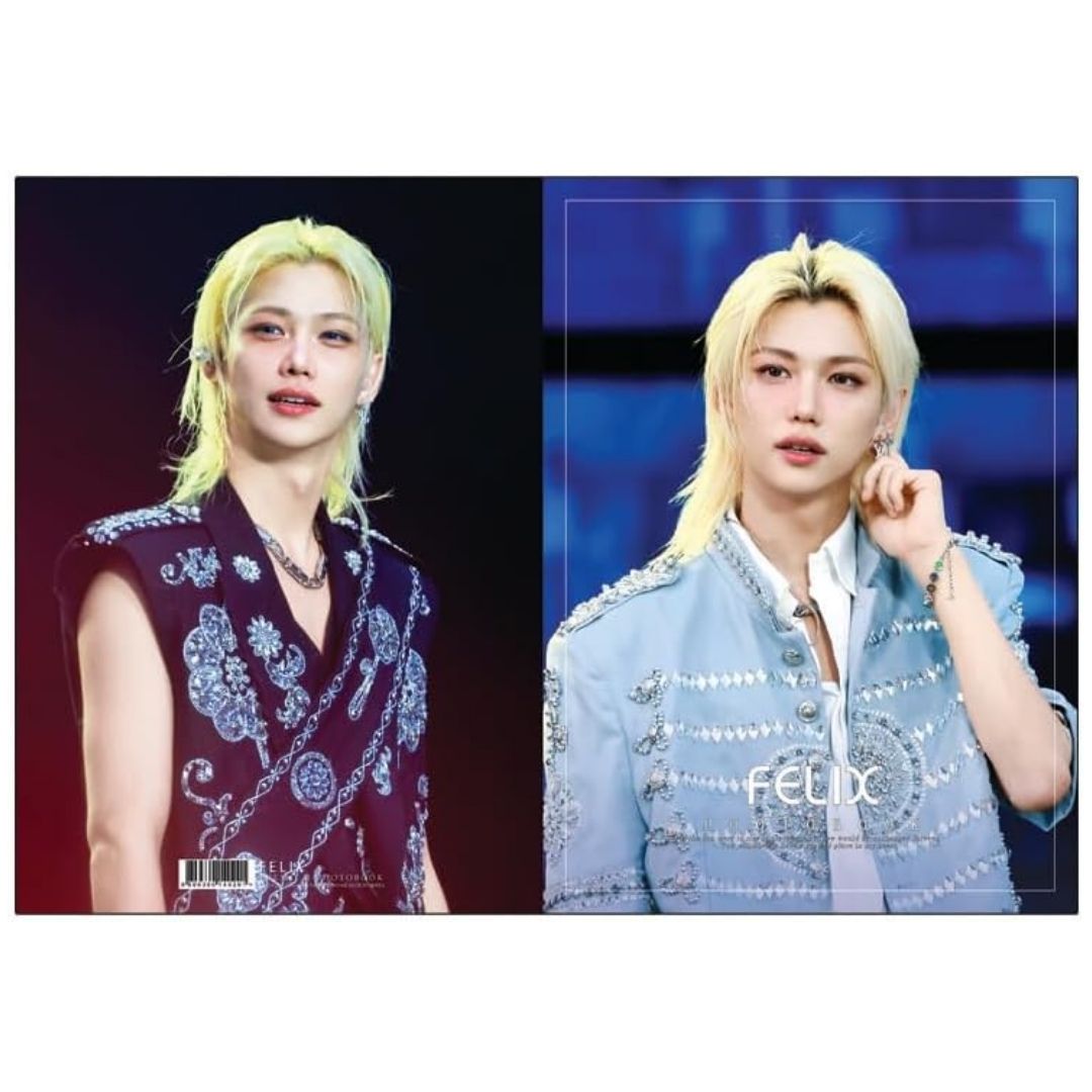 K-STAR Photobook Felix Stray Kids Album Foto Koleksi 36 Halaman