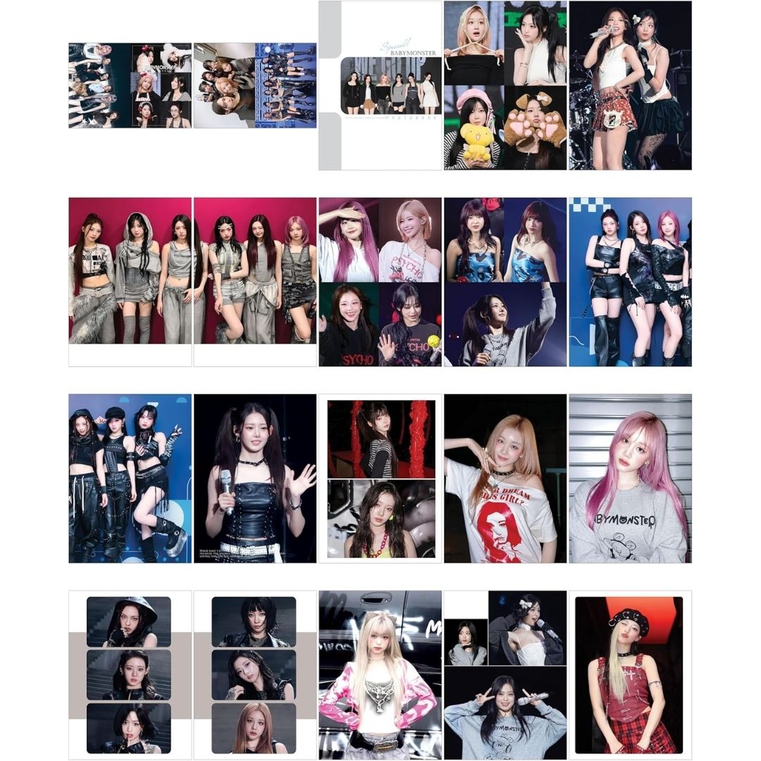 K-STAR Photobook BABYMONSTER Koleksi Foto Premium 36 Halaman K-STAR Photobook BABYMONSTER Koleksi Foto Premium 36 Halaman