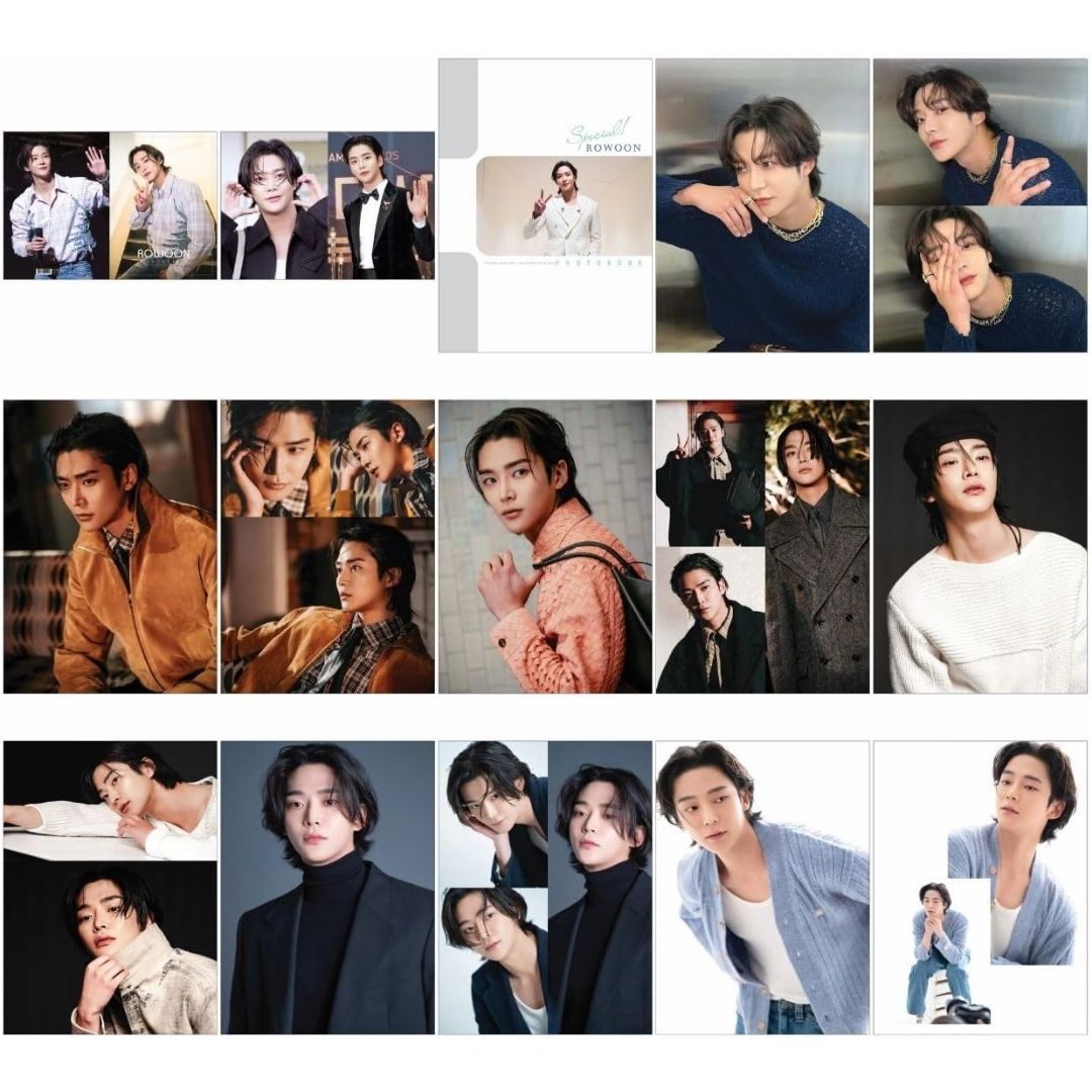 K-STAR Photobook Rowoon Koleksi Foto Premium 36 Halaman