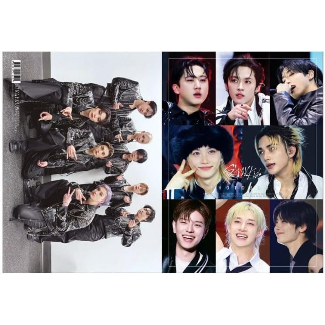Photobook Stray Kids Original K-STAR Cetakan Eksklusif Idolpark