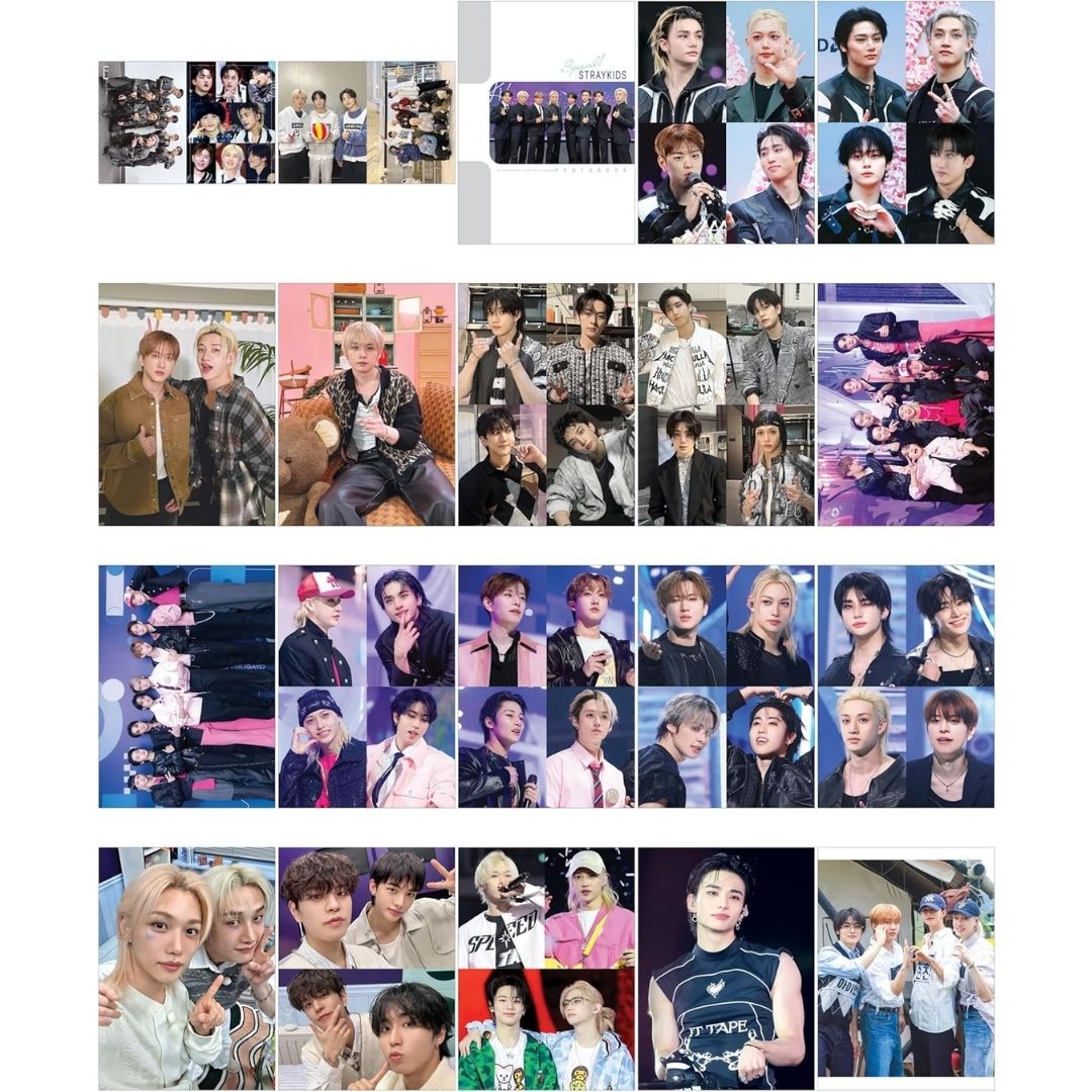 Photobook Stray Kids Original K-STAR Cetakan Eksklusif Idolpark