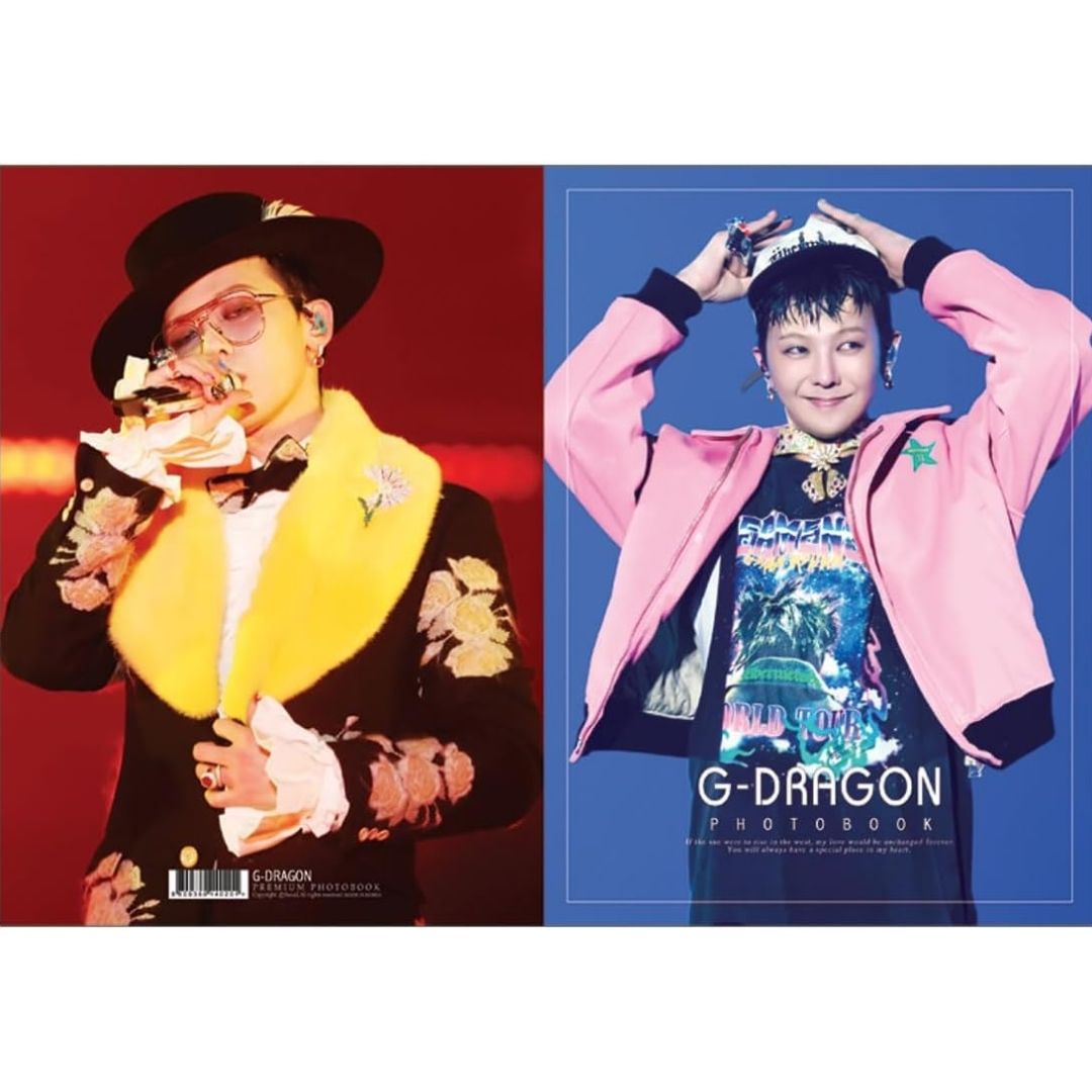 Photobook G-Dragon GD K-STAR Album Koleksi Foto 36 Halaman