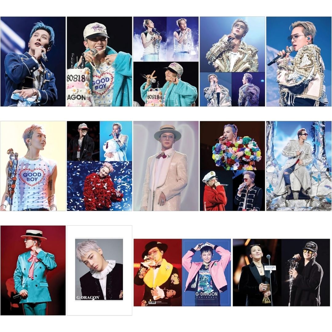 Photobook G-Dragon GD K-STAR Album Koleksi Foto 36 Halaman