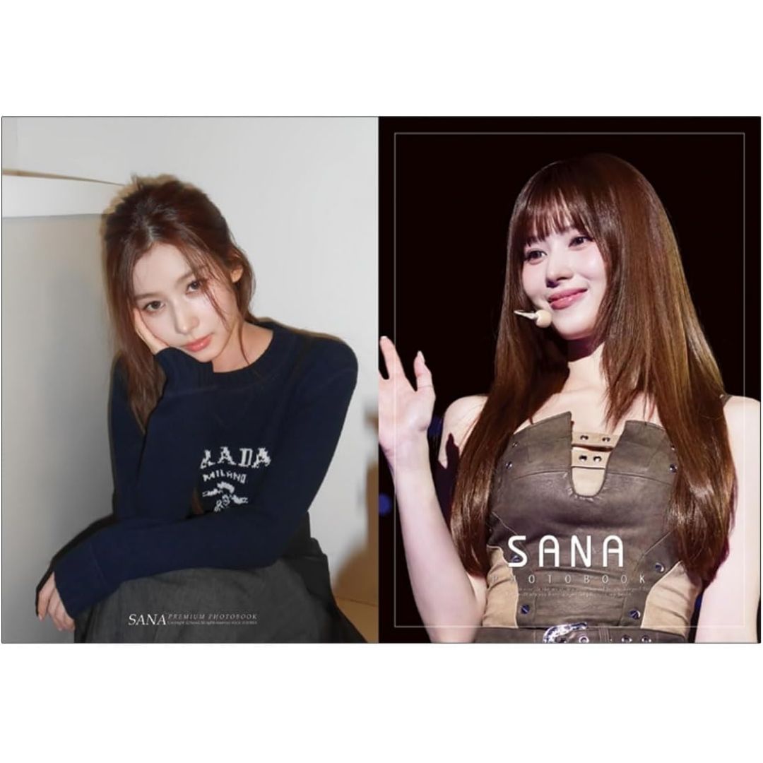 Photobook Twice Sana K-STAR Album Koleksi Foto Estetik 36 Halaman
