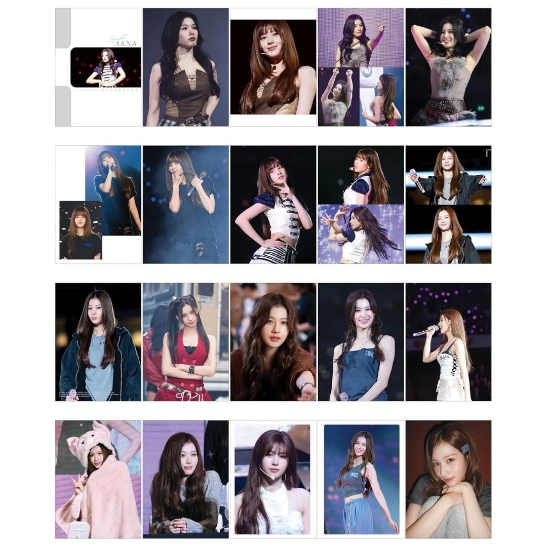 Photobook Twice Sana K-STAR Album Koleksi Foto Estetik 36 Halaman