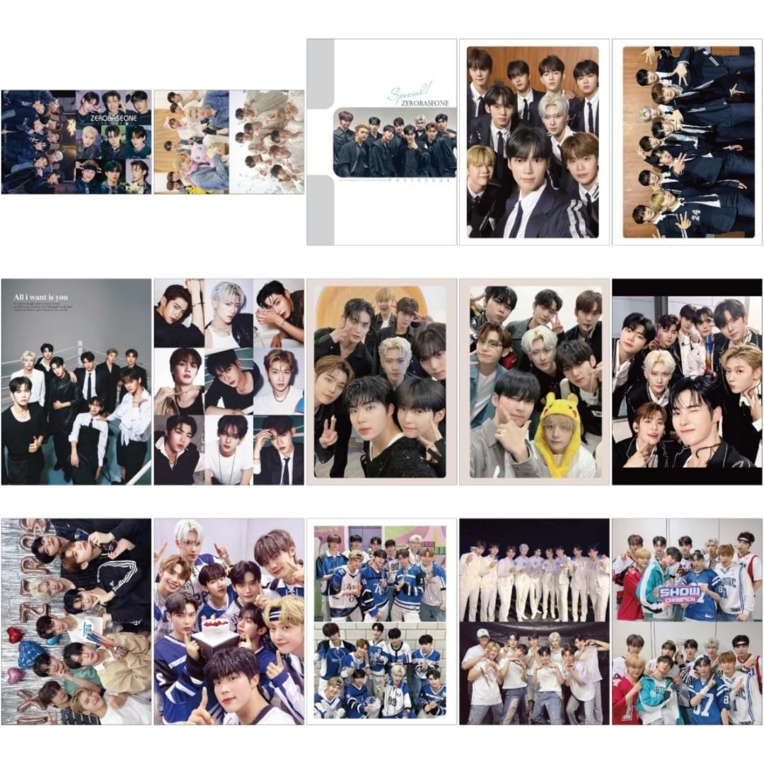 K-STAR Photobook ZEROBASEONE Koleksi Foto Idol Premium 36 Halaman