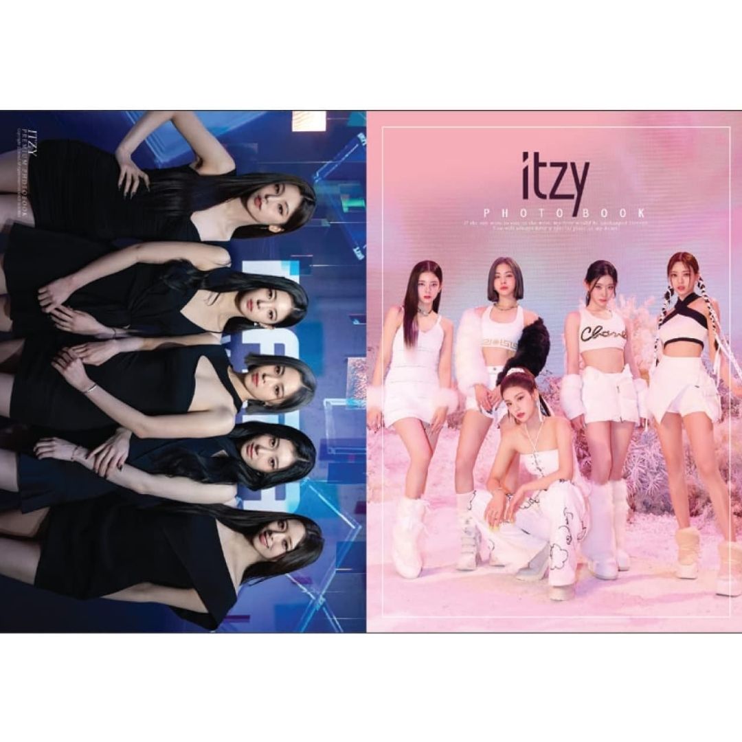 K-STAR Photobook ITZY Switch Koleksi Foto Premium 36 Halaman