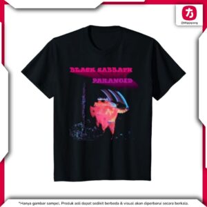 Black Sabbath T-Shirt Official Paranoid Motion Trail Kids Black Black Sabbath T-Shirt Official Paranoid Motion Trail Kids Black