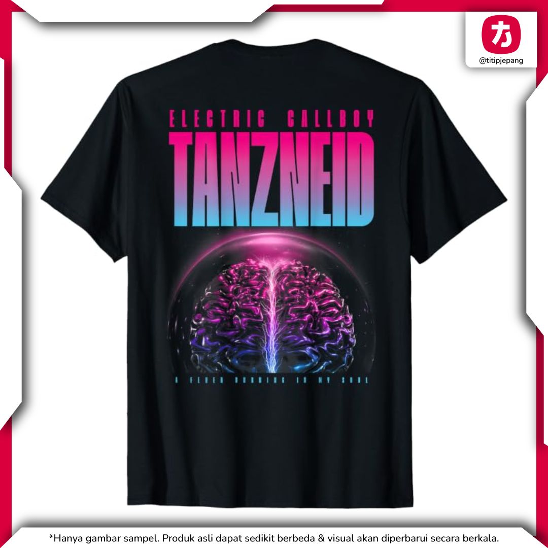 Electric Callboy TANZNEID T-Shirt Pria & Wanita, Koleksi Merchandise Resmi Electric Callboy TANZNEID T-Shirt Pria & Wanita, Koleksi Merchandise Resmi