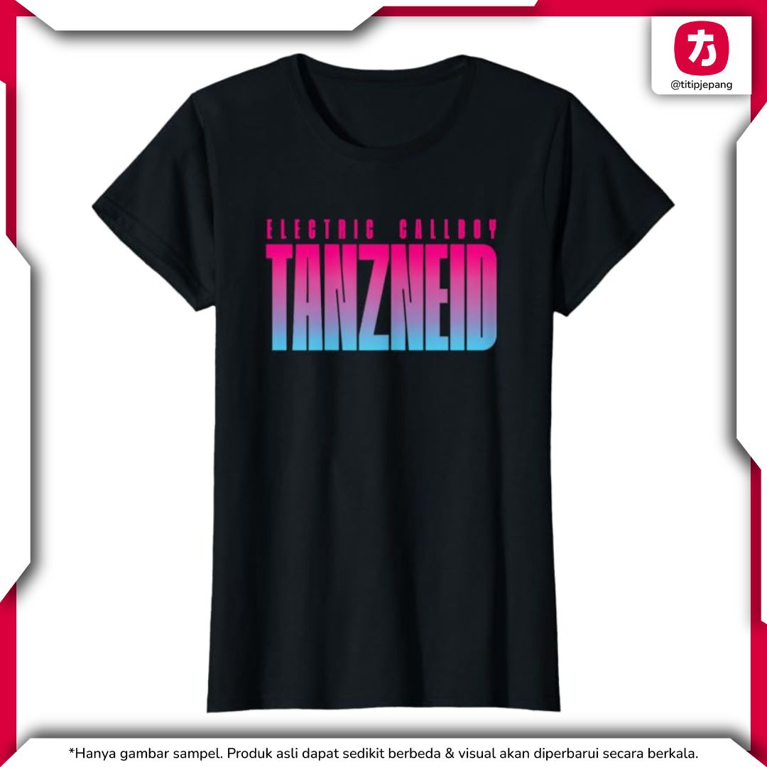 Electric Callboy TANZNEID T-Shirt Pria & Wanita, Koleksi Merchandise Resmi
