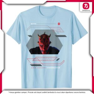 Star Wars Darth Maul Scowl T-Shirt Blue Shadow Lord Sith Vengeance [XS-XXXL]
