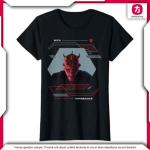 Star Wars Darth Maul T-Shirt Women Black Shadow Lord untuk Fans Sith Star Wars Darth Maul T-Shirt Women Black Shadow Lord untuk Fans Sith
