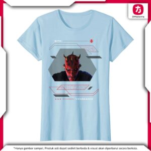Star Wars Darth Maul T-Shirt Women Blue Shadow Lord Sith Vengeance Star Wars Darth Maul T-Shirt Women Blue Shadow Lord Sith Vengeance